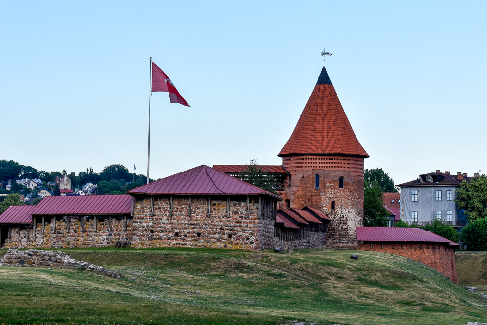 resti del castello di kaunas