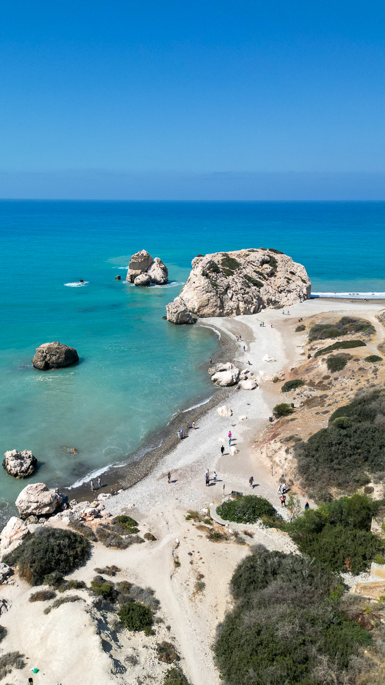 scoglio di afrodite, cipro