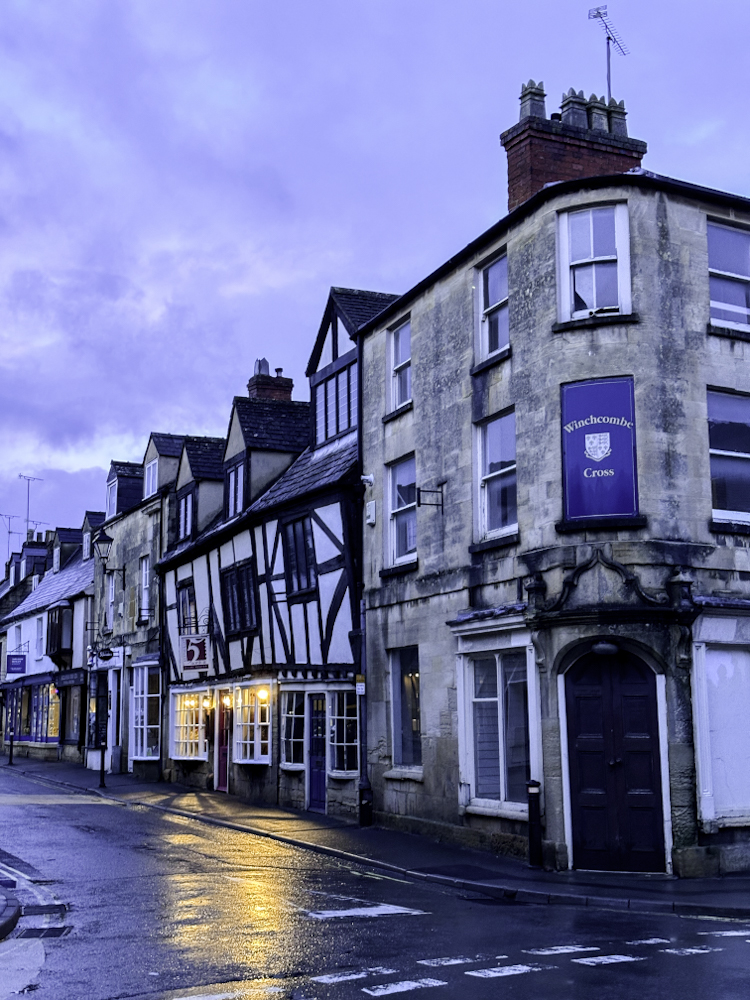 Winchombe, cotswolds, dopo un temporale