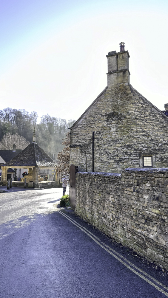 Castle combe, Cotswolds, scorcio