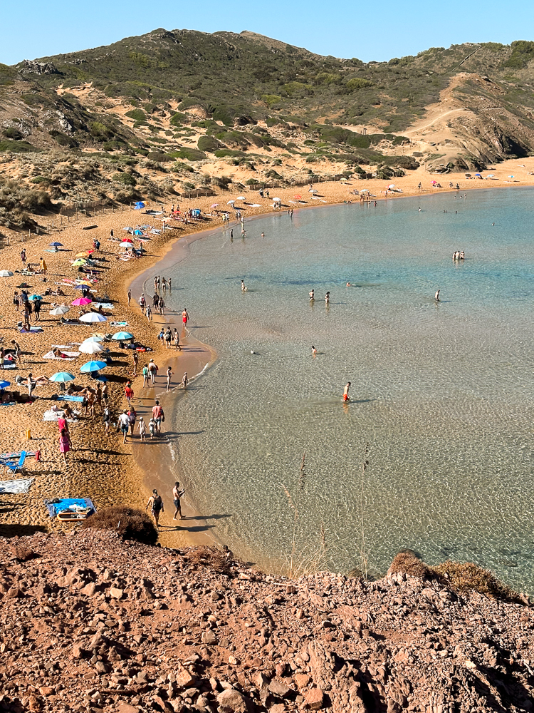 Playa Cavalleria, Minorca