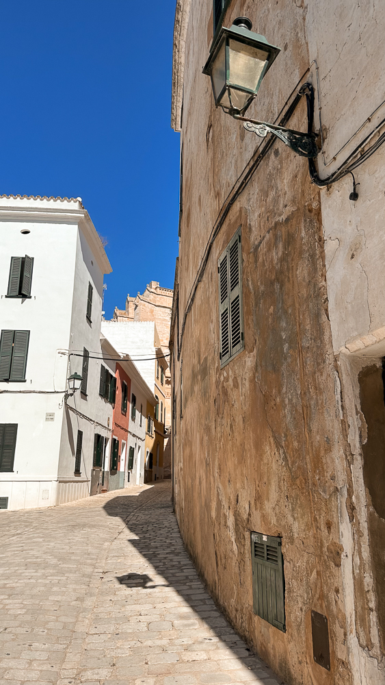 Minorca, scorcio centro storico Ciutadella