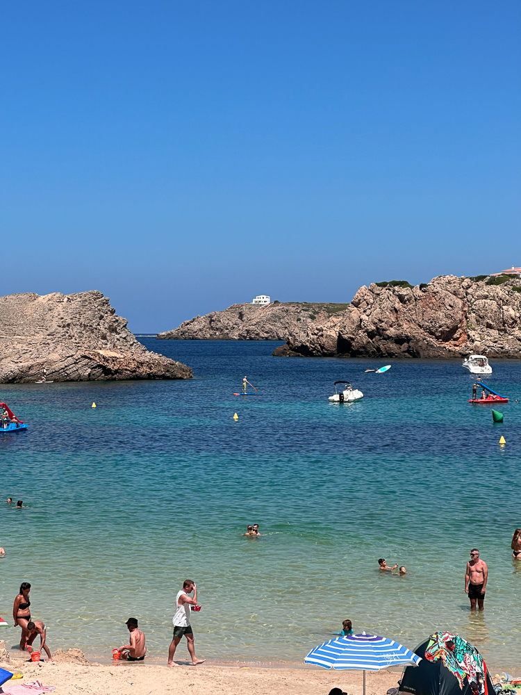 Playa arenal, Minorca