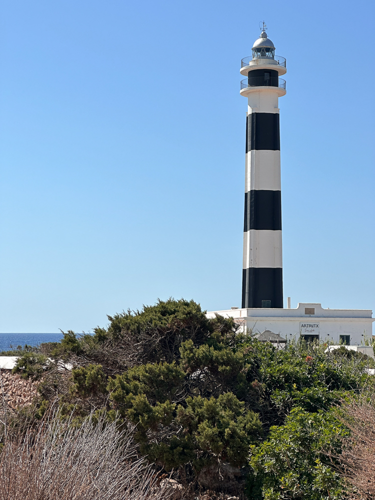 faro di cap d’Artruxt, Minorca